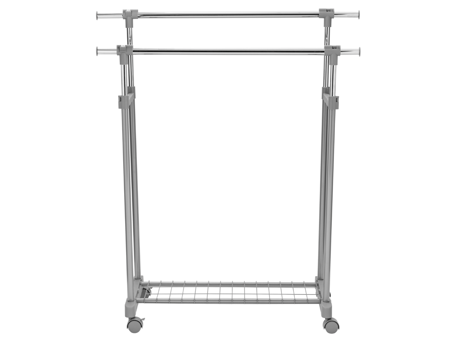 Appendiabiti Con Ruote EAGMAK Portaroviti Metallo Resistente 190kg – Rack Abbigliamento Regolabile