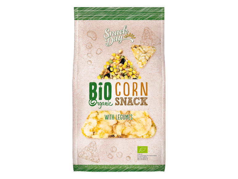 Snack di mais BIO