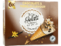 Confezione da 6 gelati al cioccolato e vaniglia con logo Rainforest Alliance.