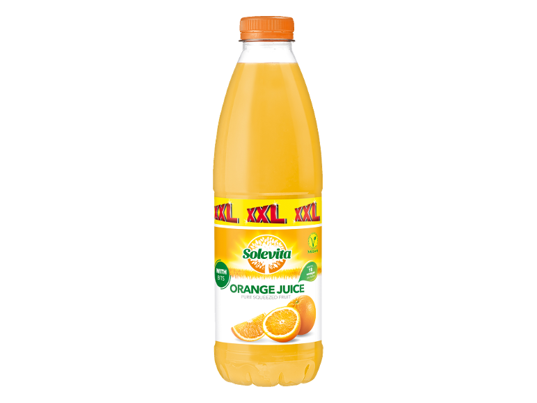 Succo d'arancia XXL Solevita in offerta da Lidl
