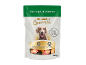 Snack dentali per cani al gusto banana, mela e fragola, con delizioso ripieno, 100 g.