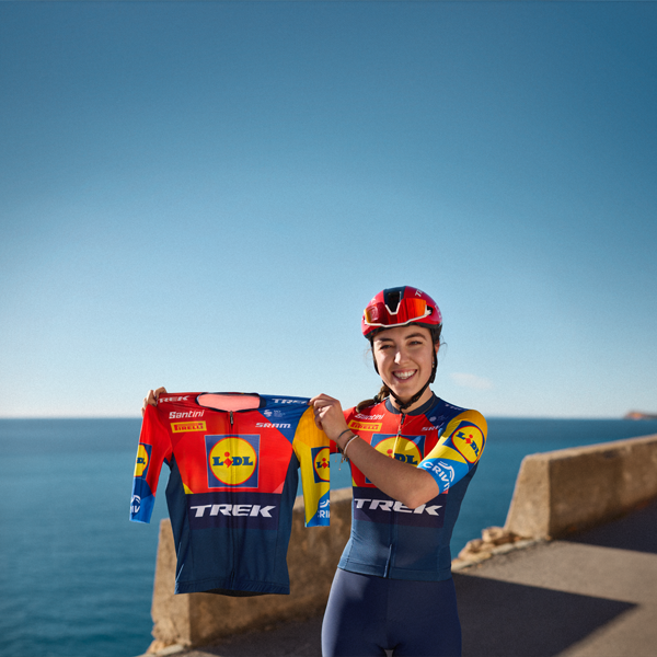 Maglia da ciclismo Lidl-Trek.