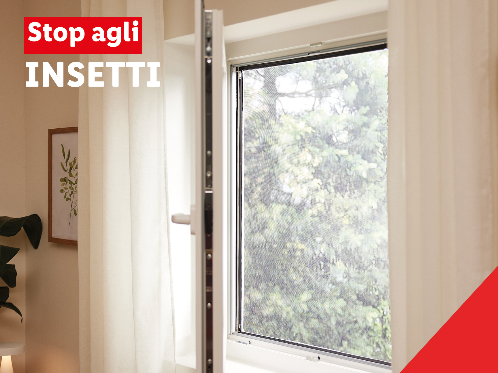 Stop agli insetti 