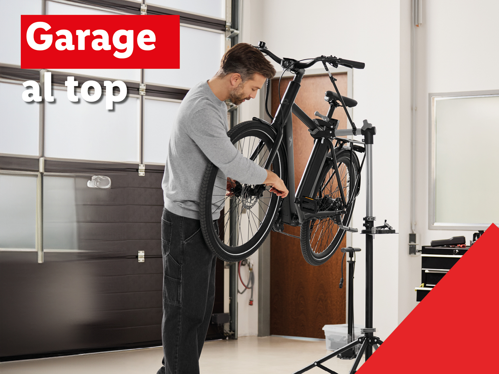 Garage al top