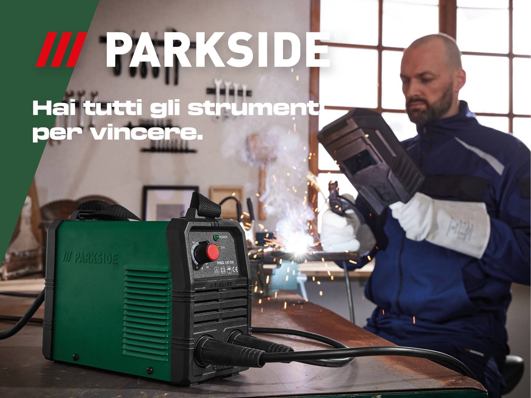 Parkside®: hai tutti gli strumenti per vincere. 