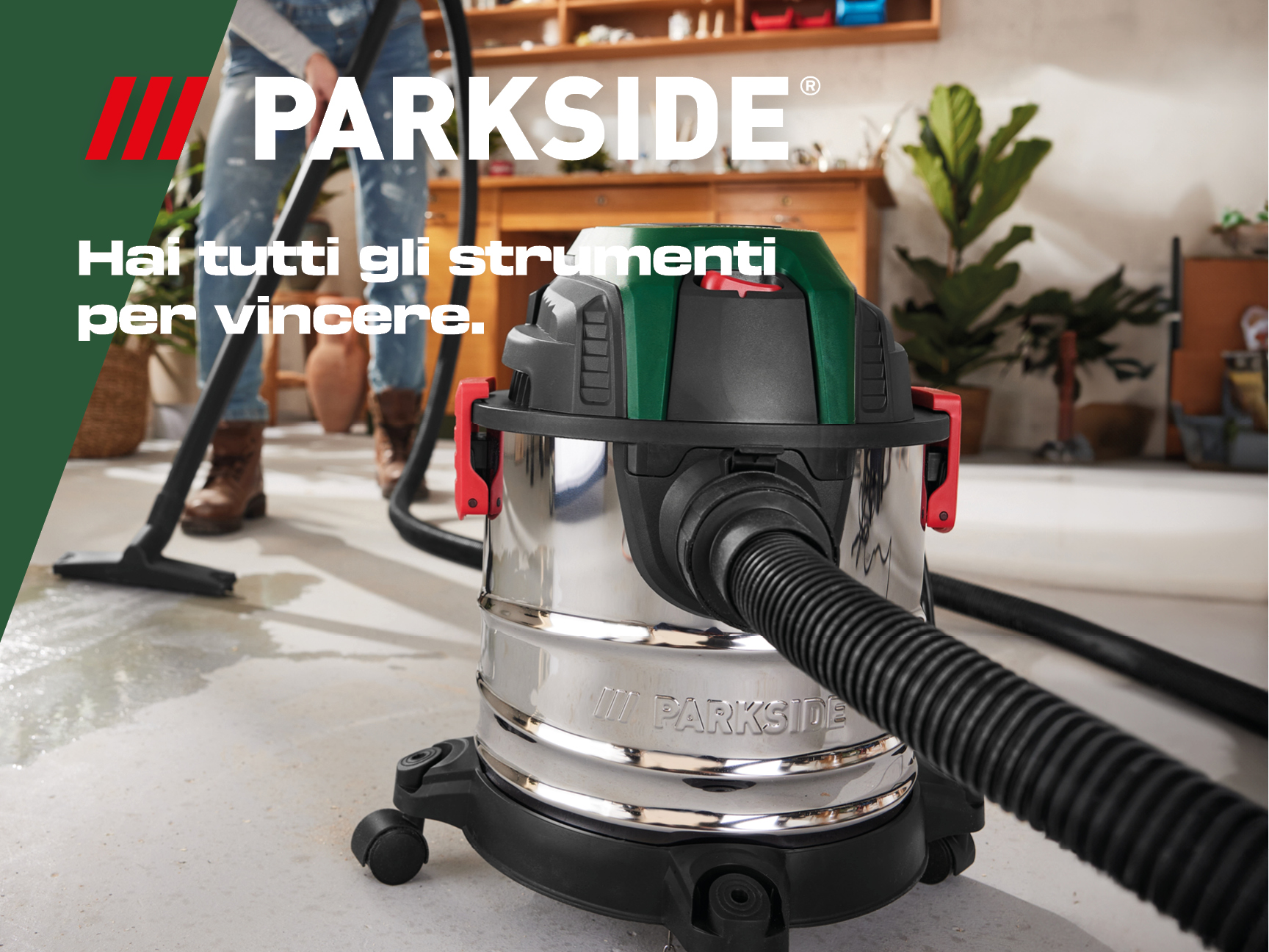 Parkside®: hai tutti gli strumenti per vincere. 