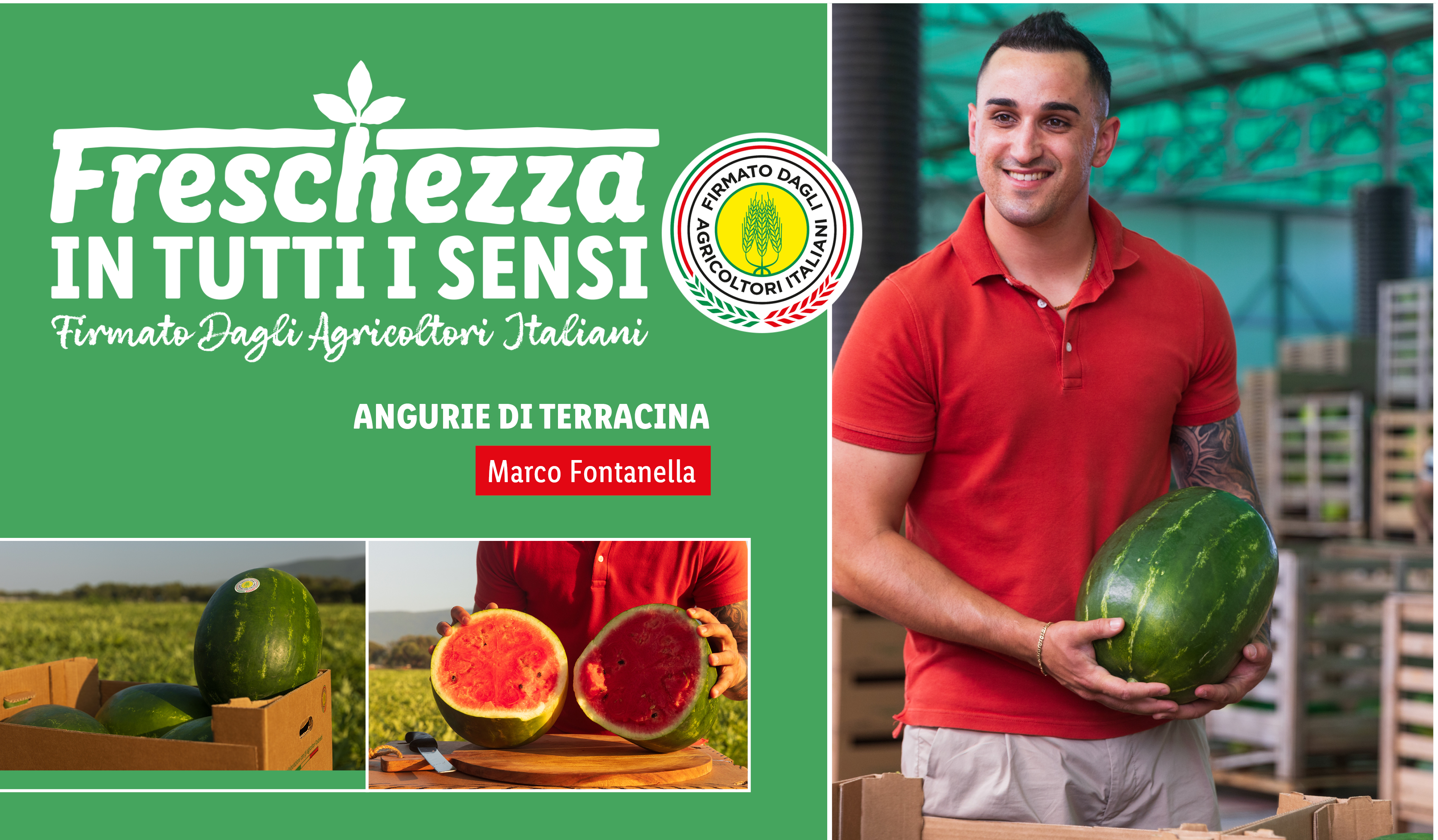 Freschezza in tutti i sensi - Angurie di Terracina di Marco Fontanella