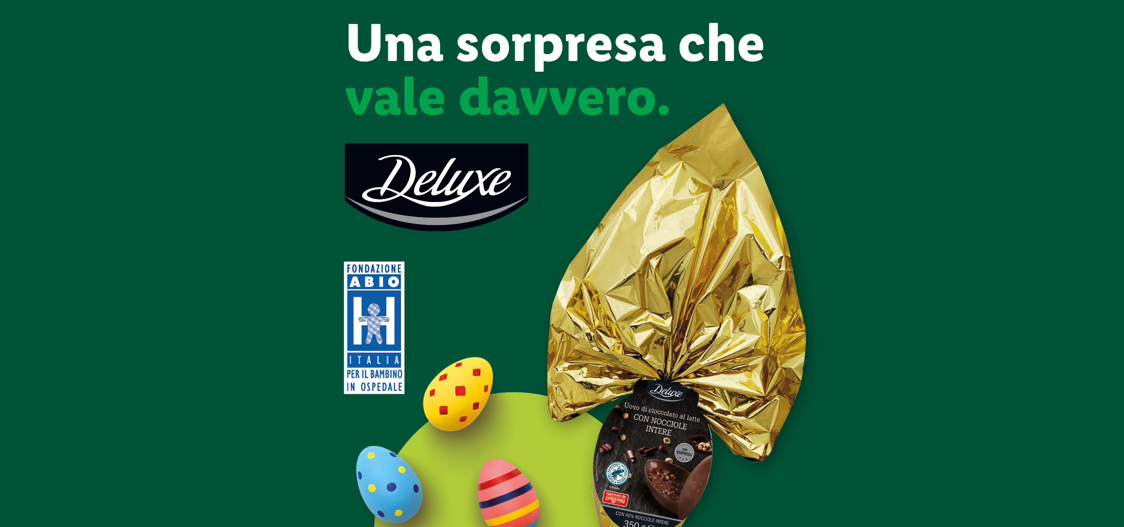 Uovo solidale - Una sorpresa che vale davvero