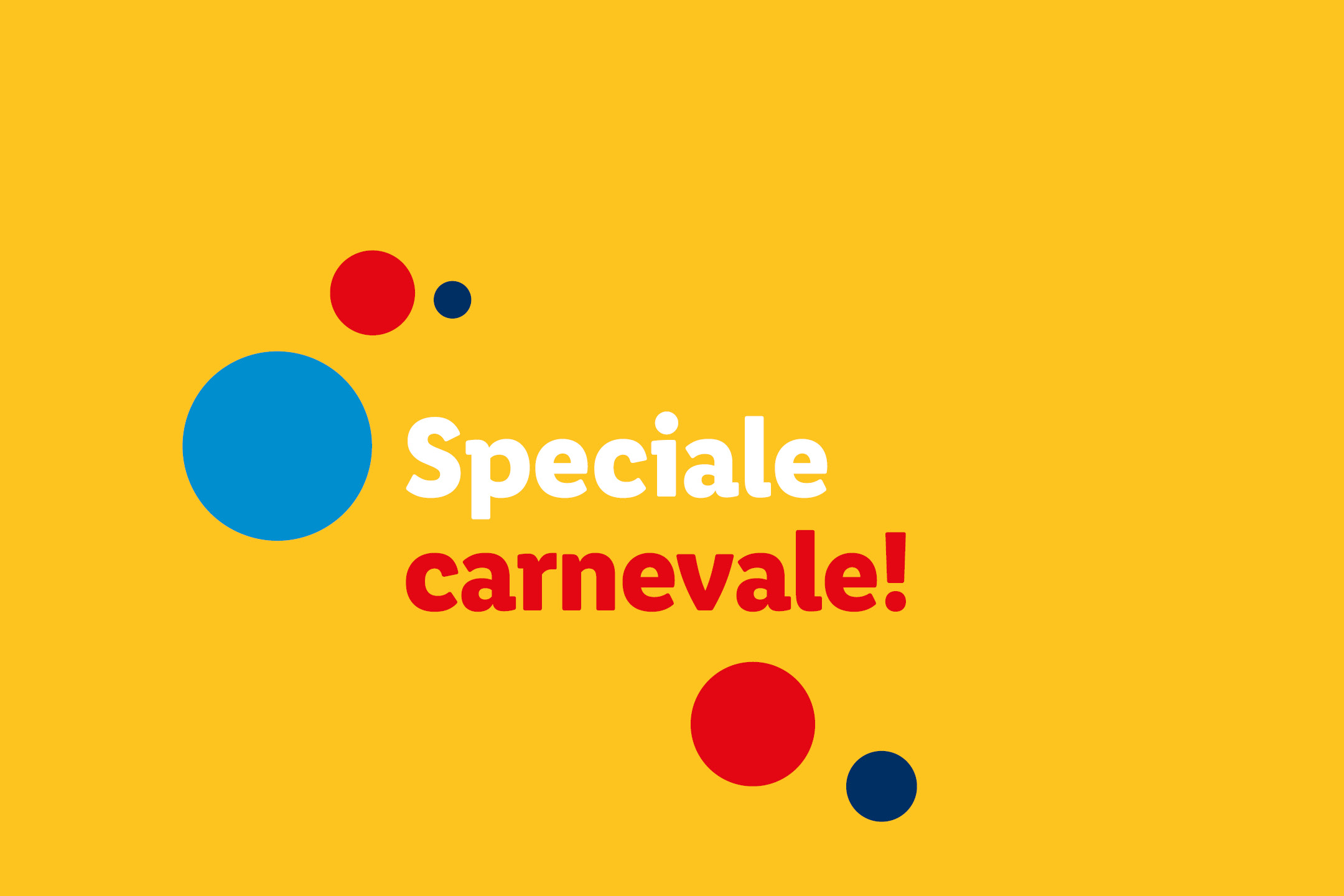 Carnevale - Offerte valide da lun 02 febbraio 2026