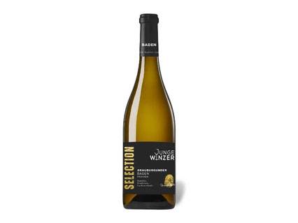Bottiglia di vino bianco Junge Winzer Selection Grauburgunder Baden