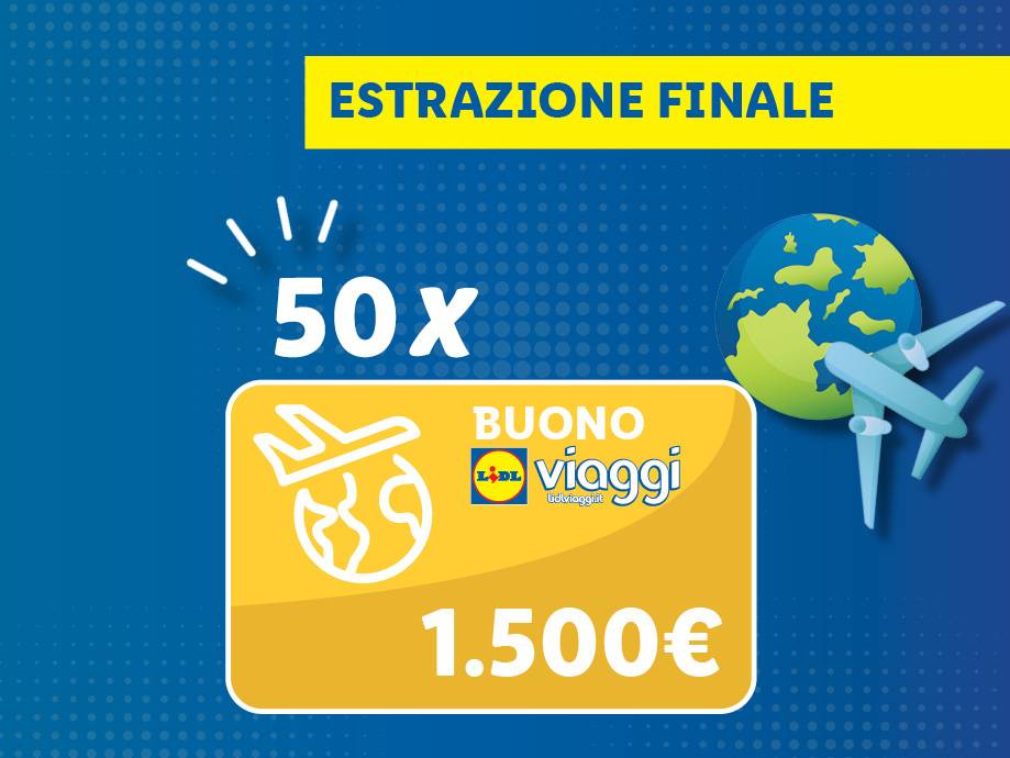 AD ESTRAZIONE FINALE
