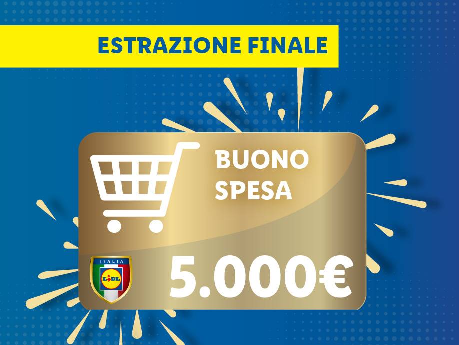 AD ESTRAZIONE FINALE